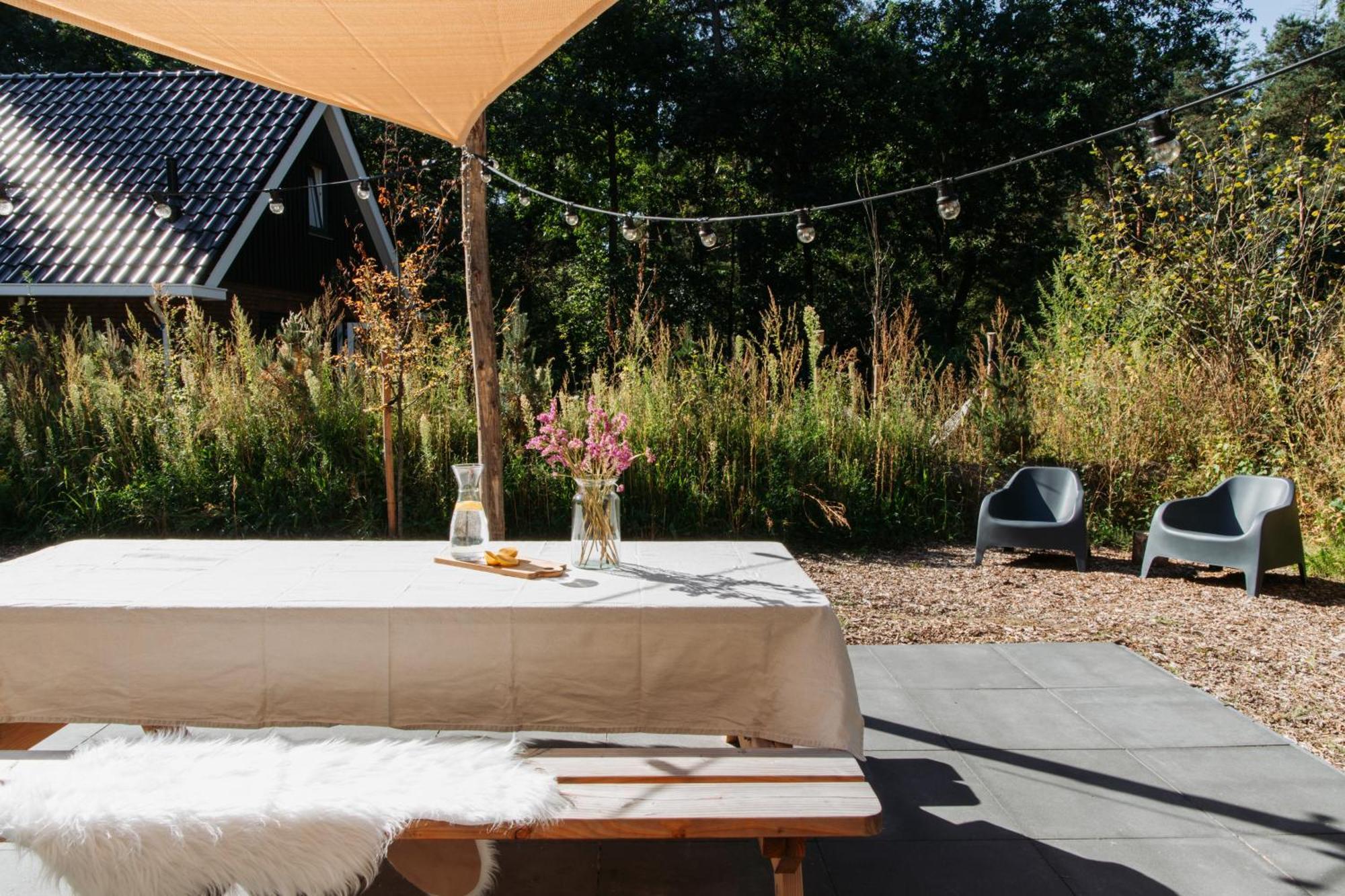 Foss Lodge - Luxe Boutique Boshuis Veluwe Nunspeet Exterior foto